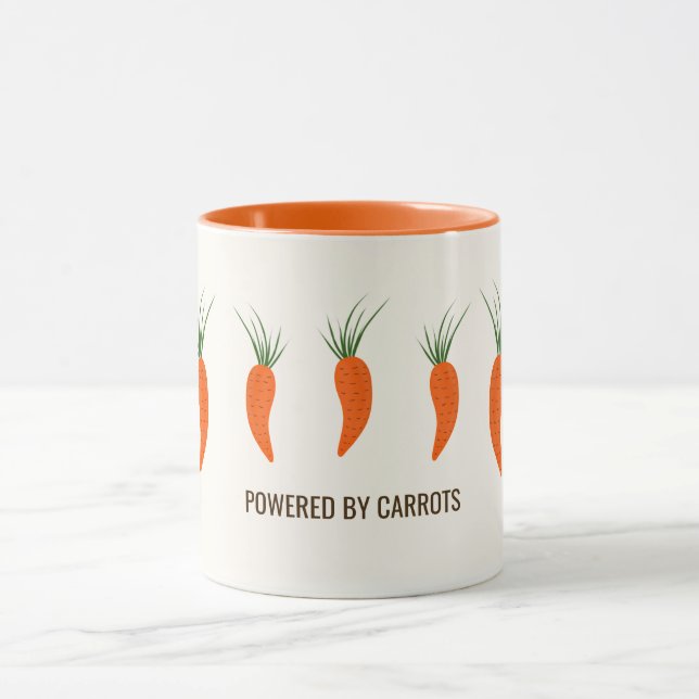 Caneca Coleção de Cenouras Botânicas (Centro)