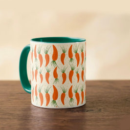 Caneca Coleção de Cenouras Botânicas