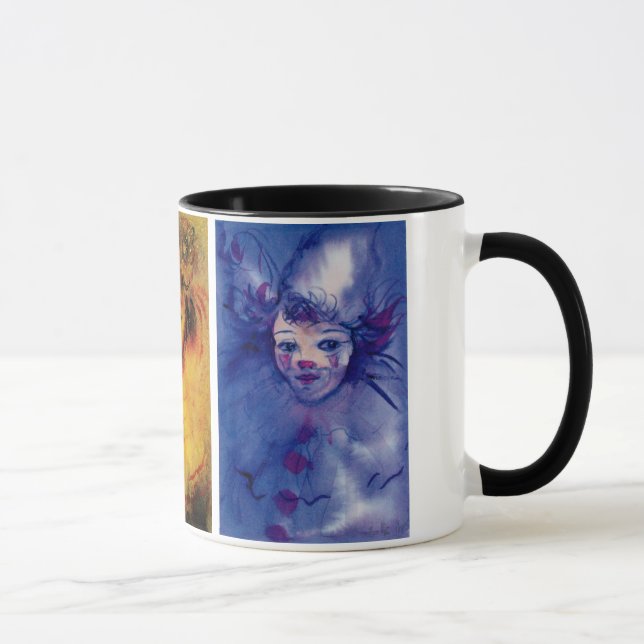 Caneca COLEÇÃO DE CLOWNS/Bola de Masquearde Venetia (Direita)