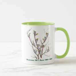 Caneca Coleção de Crianças Flores Pussy Willow