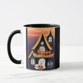 Caneca coleção de estilos de halloween