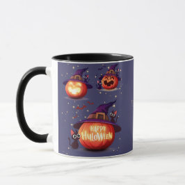 Caneca coleção de estilos de halloween