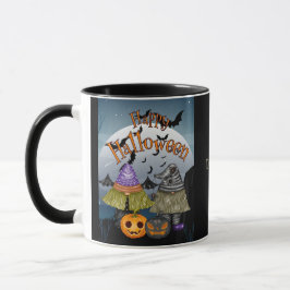 Caneca coleção de estilos de halloween