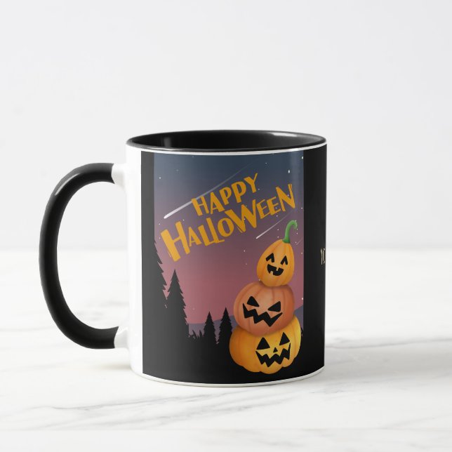 Caneca coleção de estilos de halloween (Esquerda)