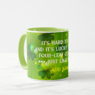 Caneca Coleção de Fechamento de Dia de São Patrício de Te