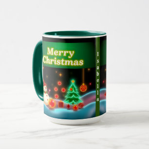 Caneca Coleção de Feriados de Natal Popular