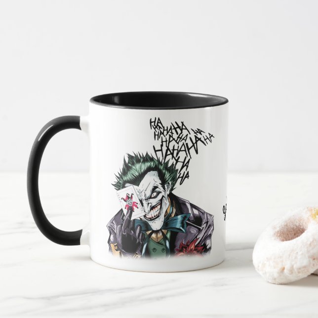 Caneca Coleção de Joker Mug V4 (coletor) (Com Donut)