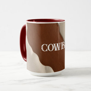 Caneca Coleção de Luxo Popular Elegante de Couro de Vaca