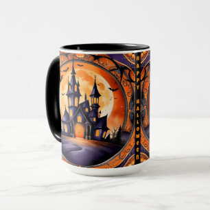 Caneca Coleção de outono Popular de Pumpkin no Halloween