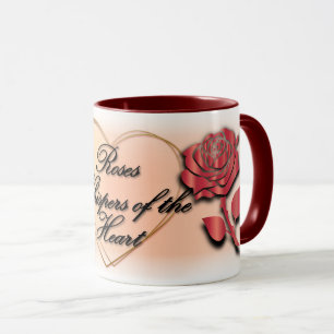 Caneca Coleção Elegante de Rosa Mug