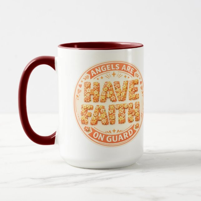Caneca Coleção Fé Angelical (Esquerda)