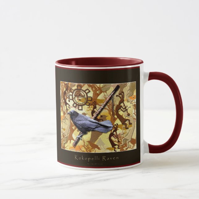Caneca Coleção KOKOPELLI RAVEN (Direita)