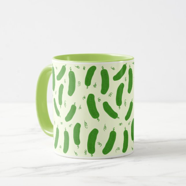 Caneca Coleção Pickle & Fresh (Frente Esquerda)
