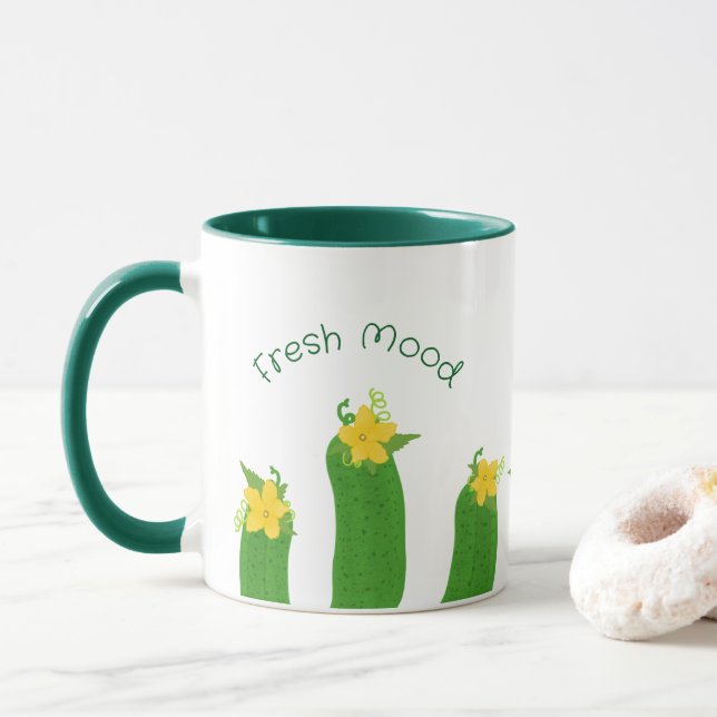 Caneca Coleção Pickle & Fresh (Com Donut)