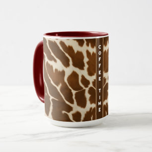 Caneca Coleção Popular Elegante De Vaca Faux Leather