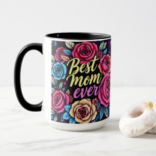 Caneca Coleção Popular Floral de Luxo