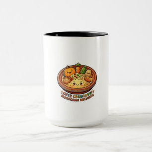 Caneca Coleção Sexta-feira de Cuscuz Marroquino Kawaii Fo