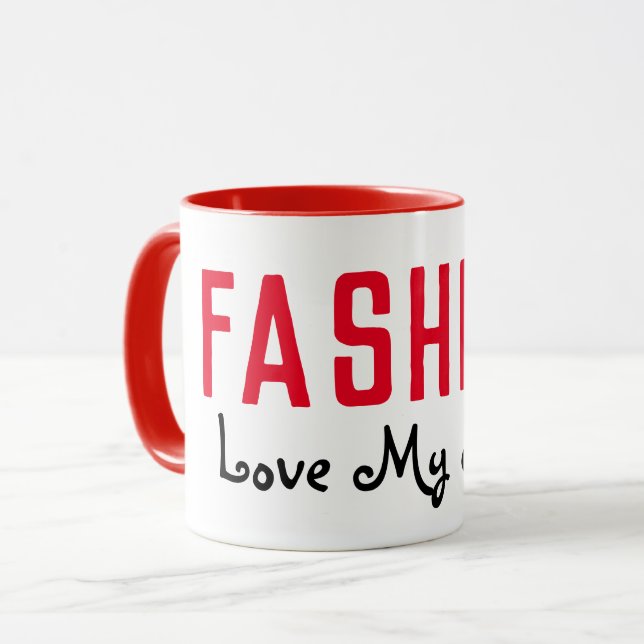 Caneca COLEÇÃO SHOPPING QUEEN Café (Frente Esquerda)