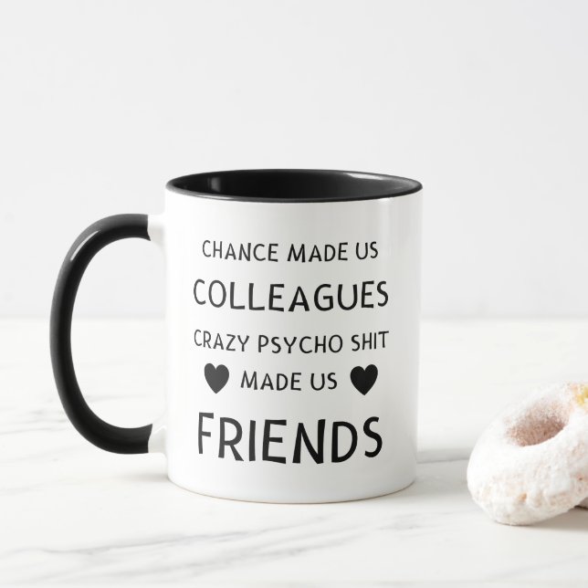 Caneca Colegas Loucos (Com Donut)