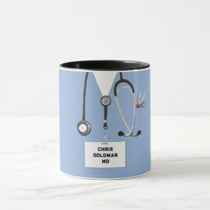 Caneca Coletável de Médico Engraçado
