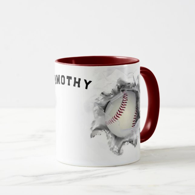 Caneca Coletor de Baseball (Frente Esquerda)
