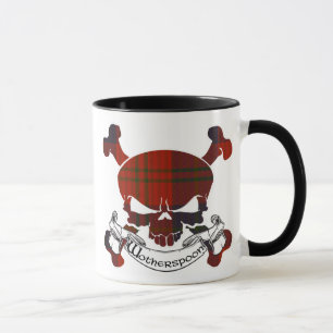 Caneca Colheres-medida Tartan