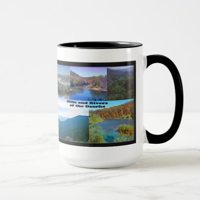Caneca Colinas e rios das Ozarks (Direita)