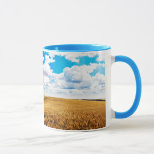 Caneca Colinas ondulantes de trigo maduro