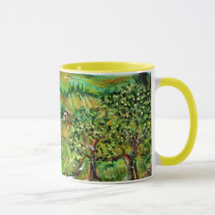 Caneca Colinas VERDES E ÁRVORES AZEITOSAS
