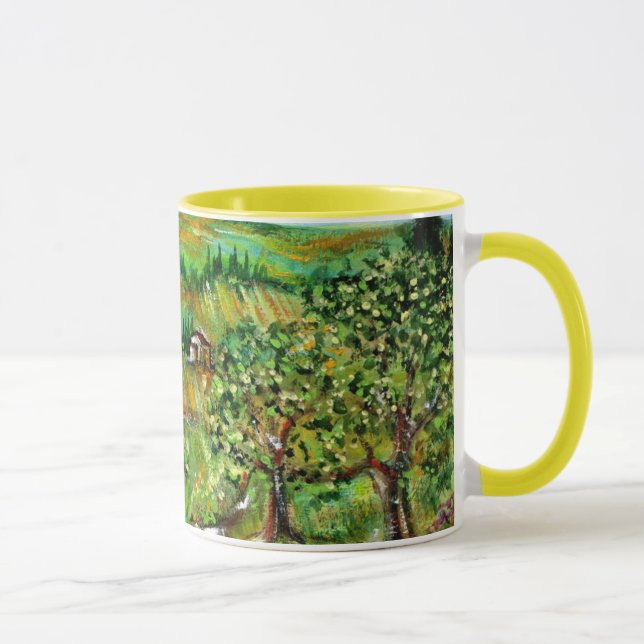 Caneca Colinas VERDES E ÁRVORES AZEITOSAS (Direita)