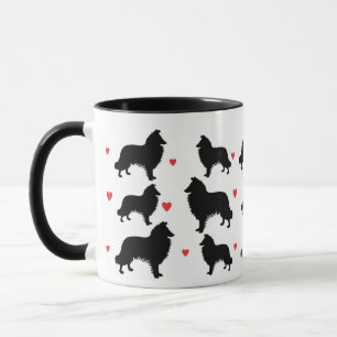Caneca Collie Love
