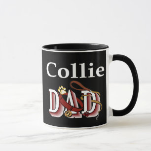 Caneca Collie Pai Mug