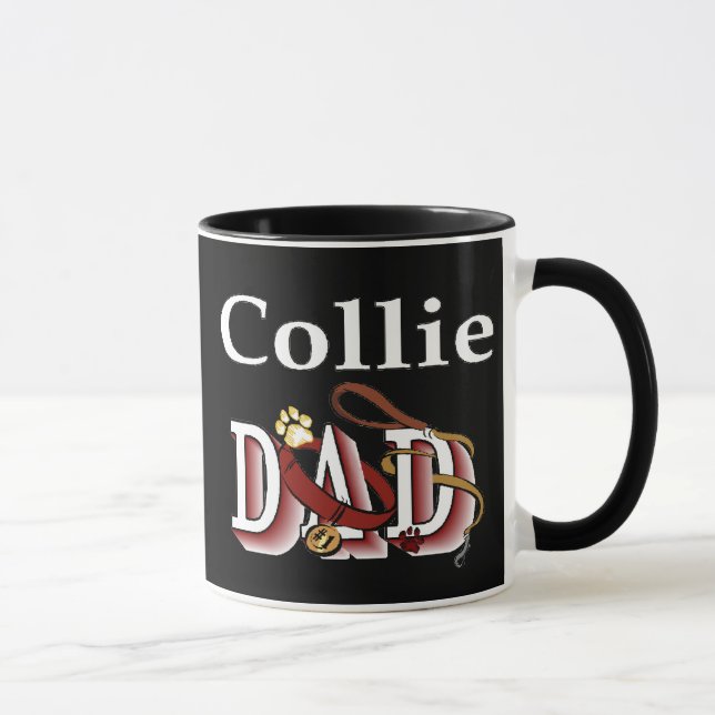 Caneca Collie Pai Mug (Direita)