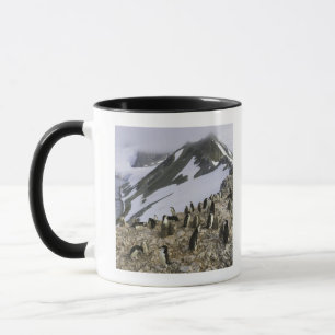 Caneca Colônia de pinguins de Chinstrap