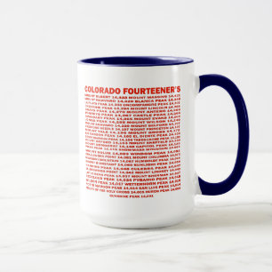 Caneca Colorado Fourteener