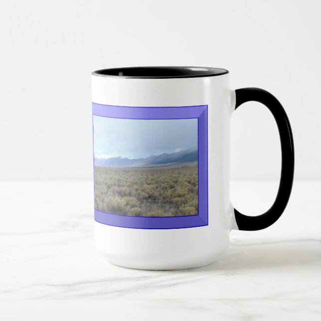Caneca Colorado Mountain Tops 15 Ounce Ringer Mug (Direita)