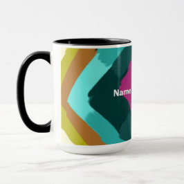 Caneca Colorful Abstract Art 