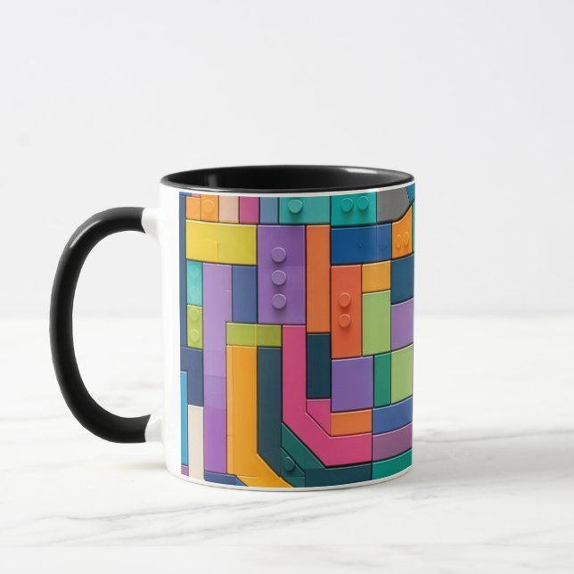 Caneca Colorful Circuitry (Esquerda)
