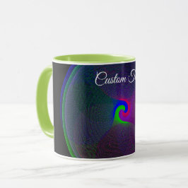 Caneca Colorful Fused Center Geometric Coffee Mug