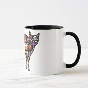 Caneca Colorful Halloween Cat