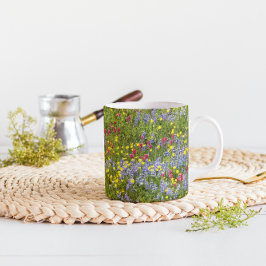Caneca Colorful Meadow Wildflowers Floral