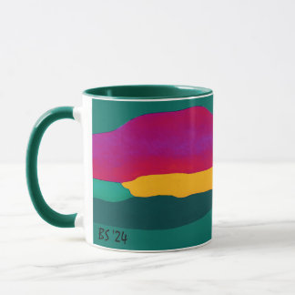 Caneca Colorida Abstrato Art Mug de Beth Stafford