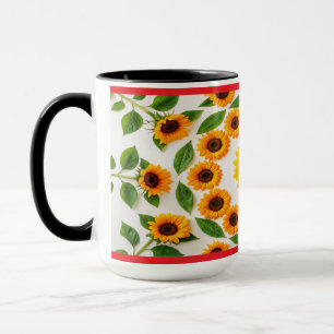 Caneca Colorida Hibiscus & Plumeria