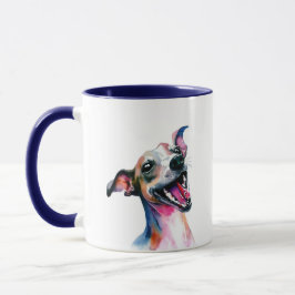 Caneca Colorida italiana Greyhound | Joyful Iggy