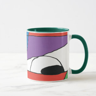 Caneca Colorida Man Abstrato