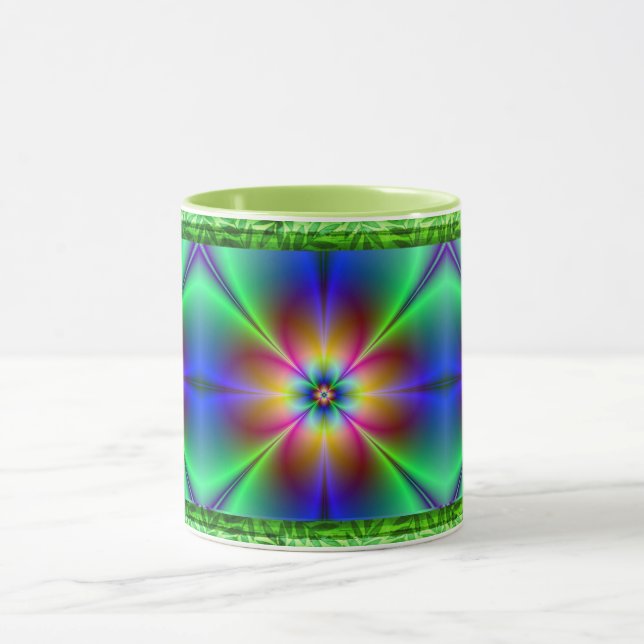 Caneca Colorida Neon Daisy (Centro)