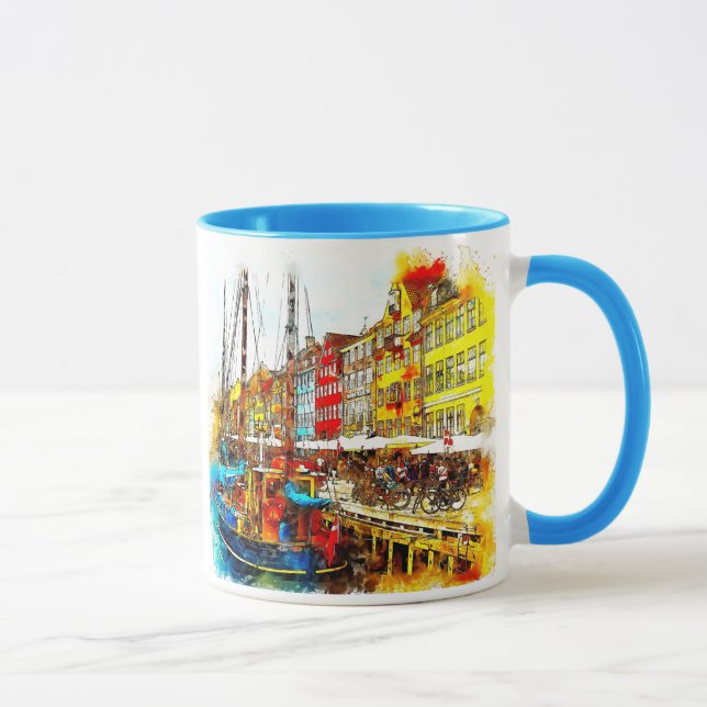Caneca Colorida Quayside (Direita)