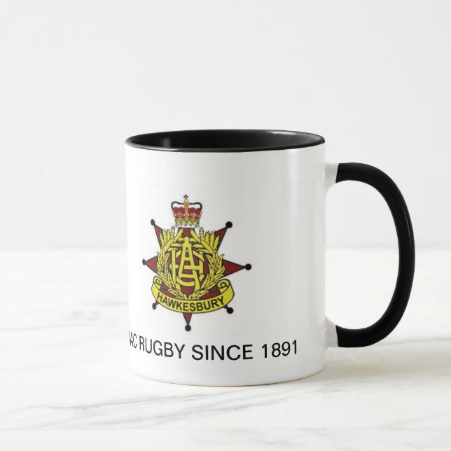 Caneca colorida rugby de HAC (Direita)