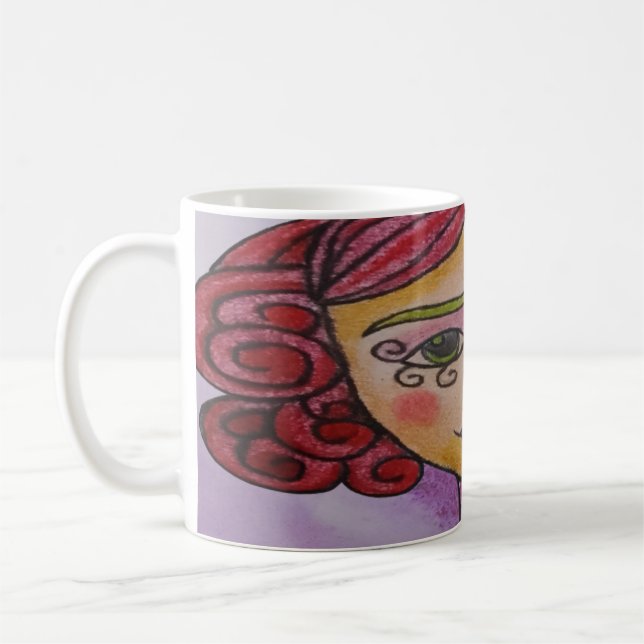 Caneca (Colorida Whimsical 03) (Esquerda)
