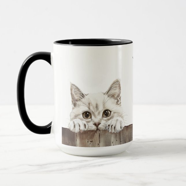 Caneca Colorpoint Shorthair Cat (Esquerda)